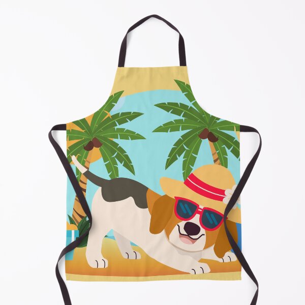 Item preview, Cute Smiling Beagle Sunglasses Hat Beach designed and sold by Write-to-Rebel.