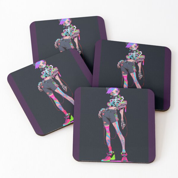 Item preview, Bones Neon Kawaii Punk Girlie designed and sold by BoudiccaLondon.