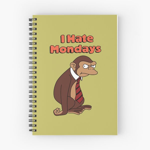 Item preview, I Hate Mondays designed and sold by REALsaintpetty.