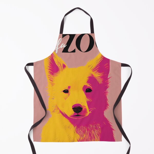 Artikelvorschau, Haifa Zoo Retro Poster Retro Dog Portrait Colorful & Funky entworfen und verkauft von PinkNomad.