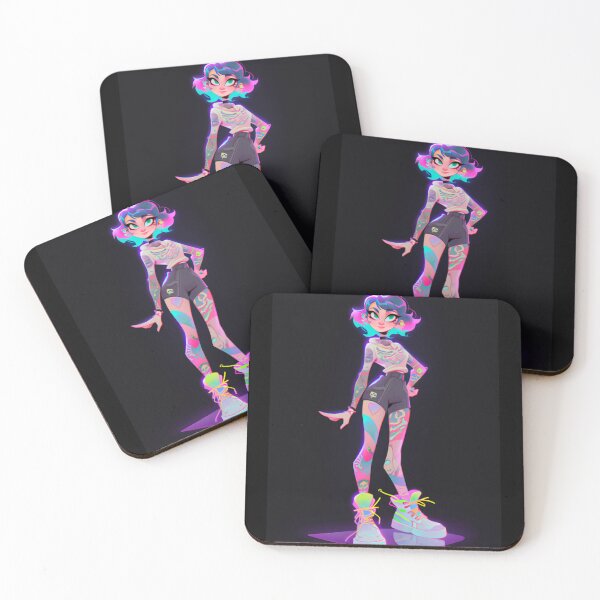 Item preview, Neon Kawaii Punk Girlie designed and sold by BoudiccaLondon.
