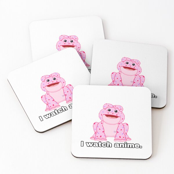 Item preview, Webkinz frog I watch anime  designed and sold by dyslsexyia.