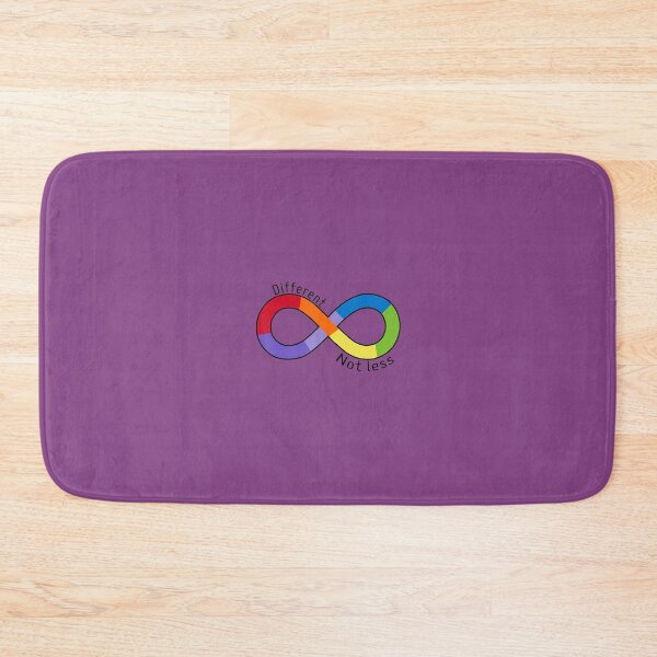 Item preview, Different Not Less Infinity Neurodiversity Autism Awareness 	 designed and sold by jdxlzisvxb88.