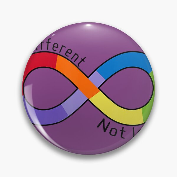 Item preview, Different Not Less Infinity Neurodiversity Autism Awareness 	 designed and sold by jdxlzisvxb88.