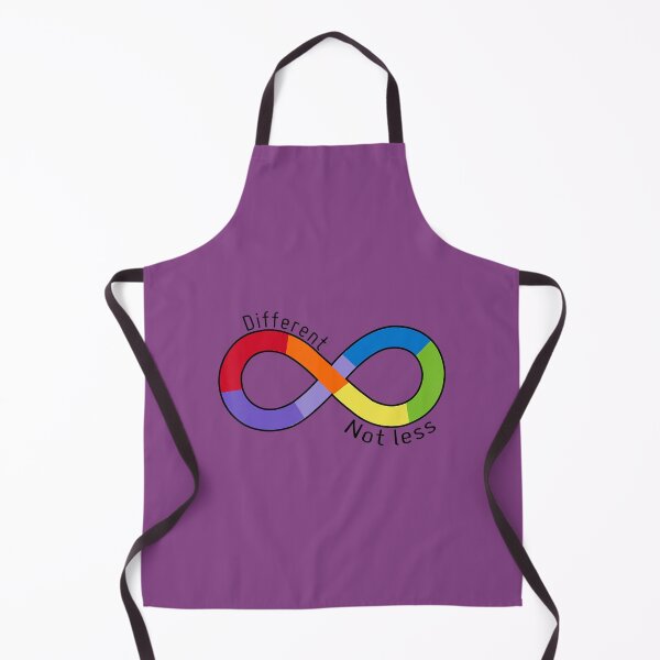 Item preview, Different Not Less Infinity Neurodiversity Autism Awareness designed and sold by jdxlzisvxb88.