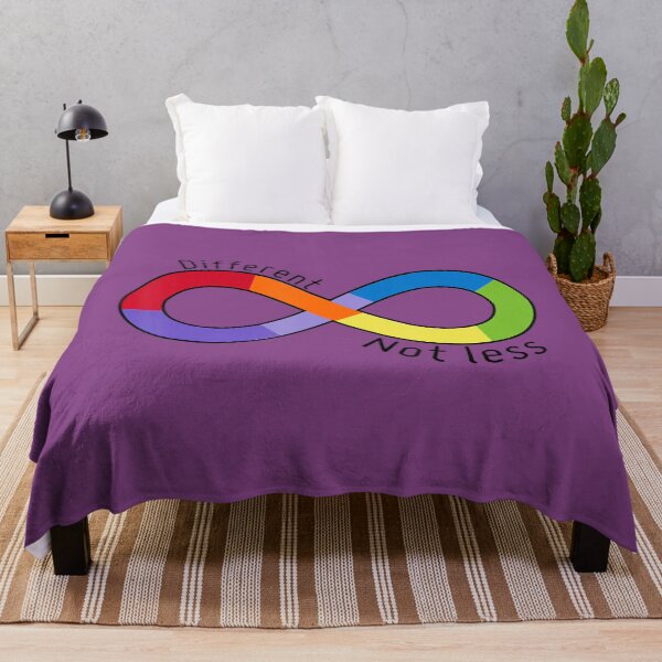 Item preview, Different Not Less Infinity Neurodiversity Autism Awareness 	 designed and sold by jdxlzisvxb88.