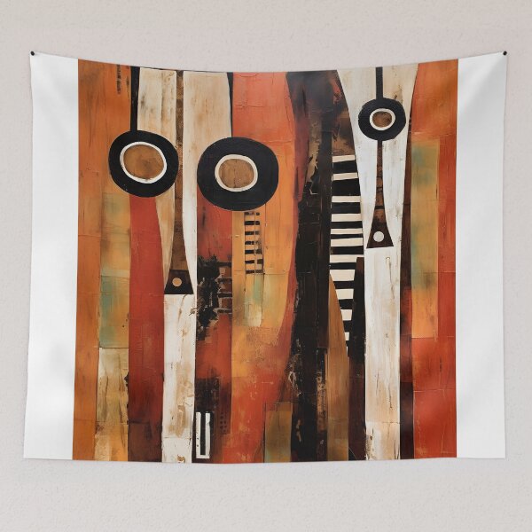 Item preview, Boho Meets Africa: Creating a Vibrant and Eclectic Art Collection designed and sold by Justteesme.