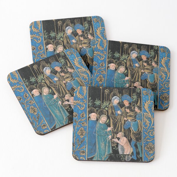 Item preview, Medieval Art - Blue Christ - Vintage Art designed and sold by RickE.