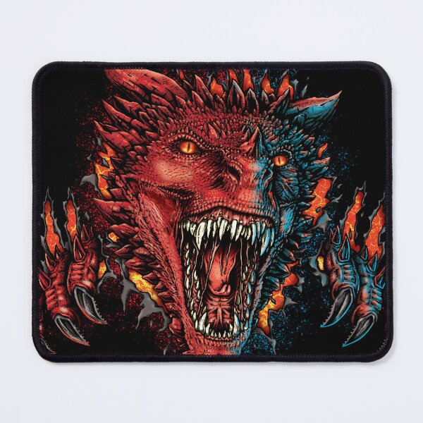 Item preview, Red Dragon ripping shirt designed and sold by raymo442.