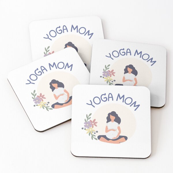 Item preview, yoga for moms designed and sold by Stylewhimsy.