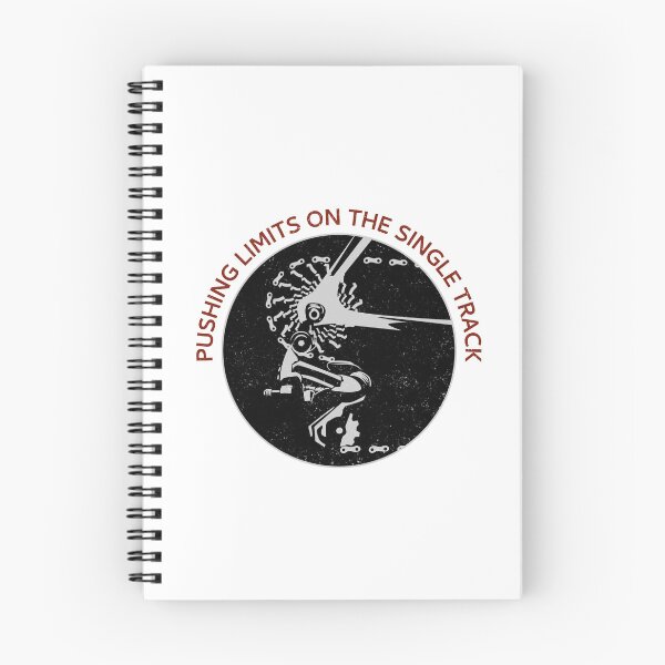 Item preview, PUSHING LIMITS ON THE SINGLE TRACK designed and sold by MerloSwimmer.