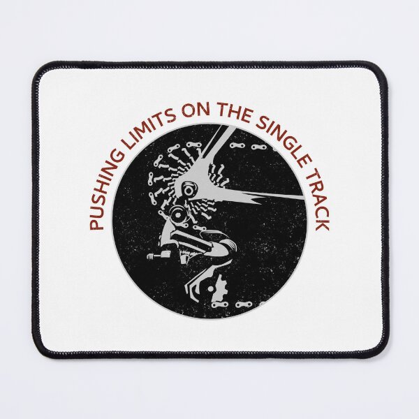 Item preview, PUSHING LIMITS ON THE SINGLE TRACK designed and sold by MerloSwimmer.