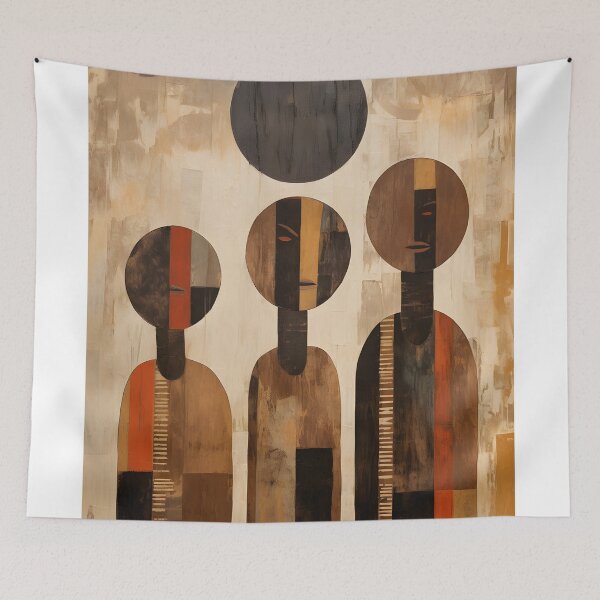 Item preview, Boho Family Meets Africa: Creating a Vibrant and Eclectic Art Collection designed and sold by Justteesme.