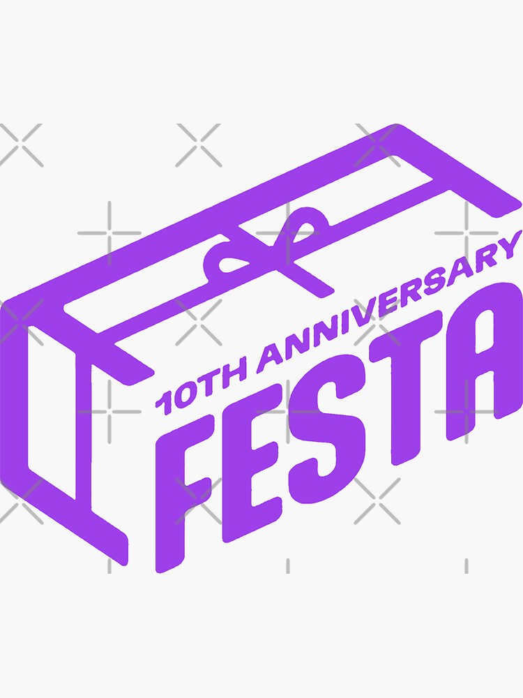 BTS 2023 Festa 10th Anniversary Logo