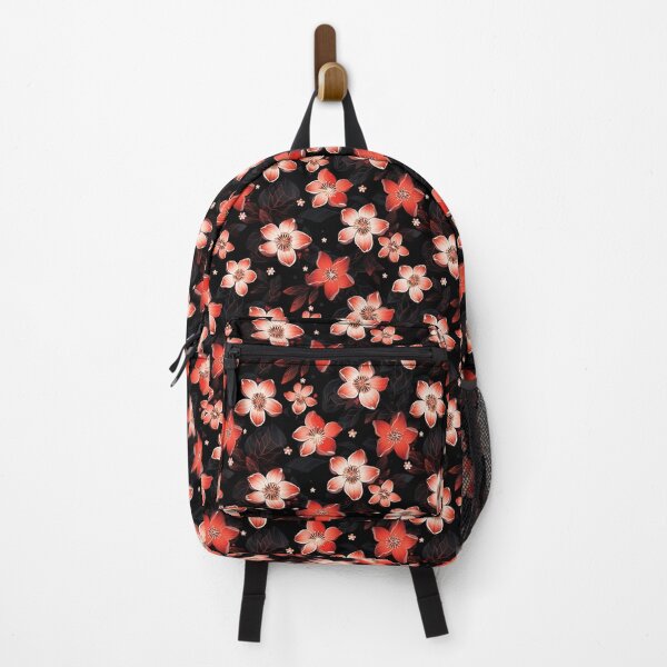 Item preview, Red and Black Sakura Flowers designed and sold by myanko.