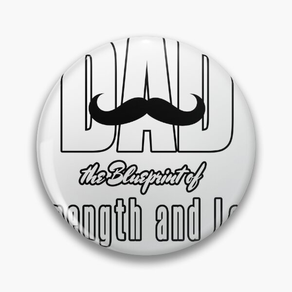 Item preview, Dad the blueprint of strength and love designed and sold by happytrendjct.