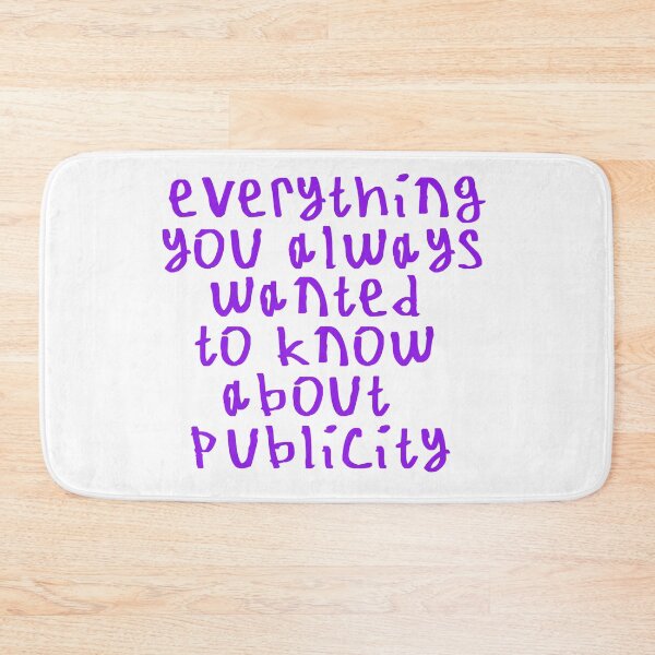 Item preview, Everything you always wanted to know about publicity designed and sold by kinpirks.