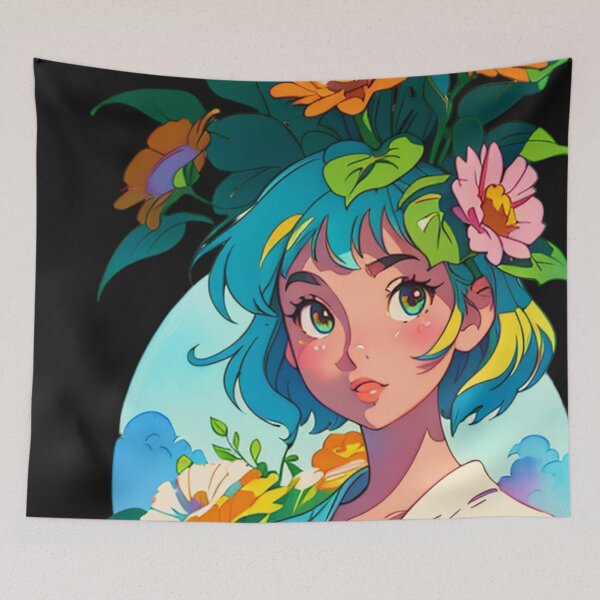 Item preview, cute anime girl designed and sold by UndineSea.