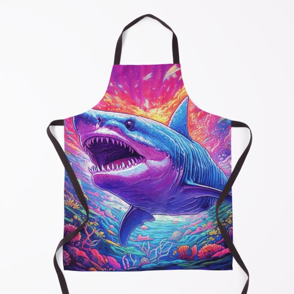 Item preview, Colorful Shark designed and sold by berubettoart.