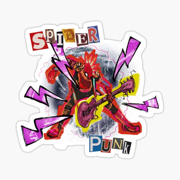 Item preview, Spiderverse Spiderpunk designed and sold by kakajaa.