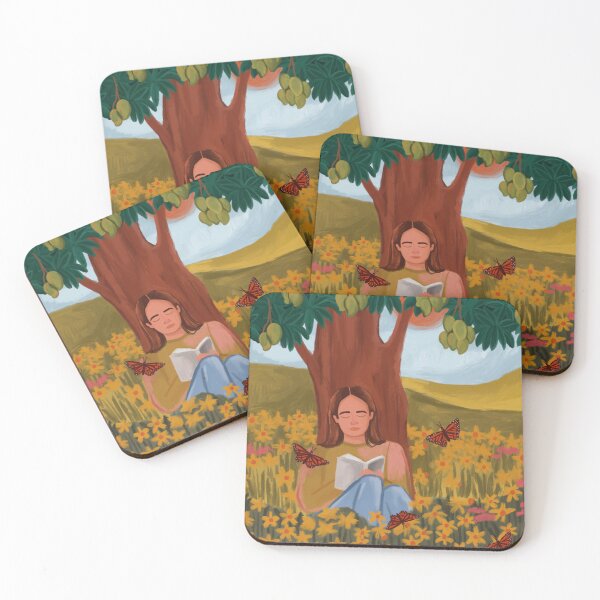 Item preview, Woman reading designed and sold by Flowerchildin.