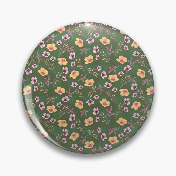 Item preview, Hibbertia Flower (Large) - ForestGreen designed and sold by JaselviiStudio.