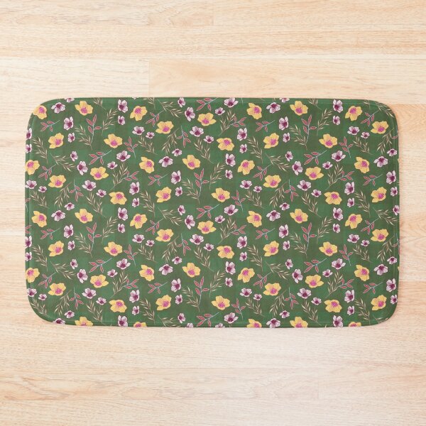 Item preview, Hibbertia Flower (Large) - ForestGreen designed and sold by JaselviiStudio.
