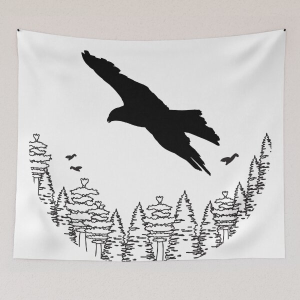 Item preview, black bird designed and sold by Tymek12.