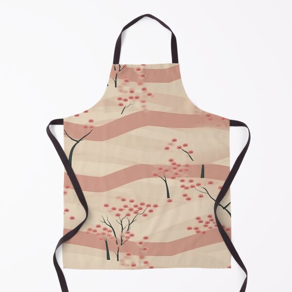 Item preview, Serene Waves And Cherry Blossoms Minimalistic Japanese Pattern designed and sold by Wonder Of Light.