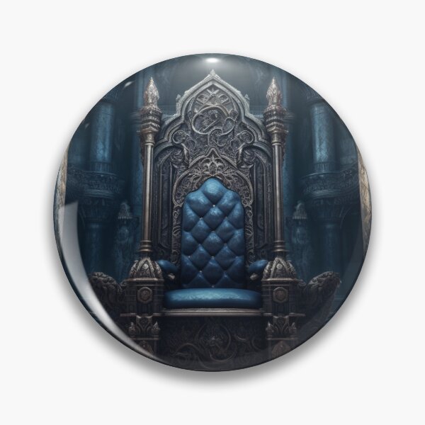 Item preview, Fantasy Art: The Blue Throne designed and sold by Luna-Art-Design.