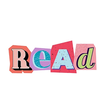 Artwork thumbnail, Read Ransom Note by El's Library Card