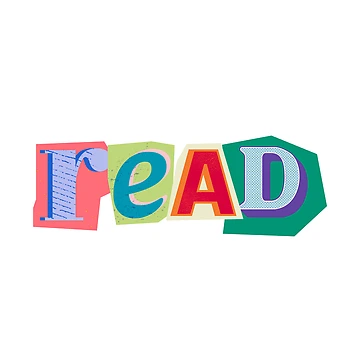 Artwork thumbnail, Read Ransom Note by El's Library Card