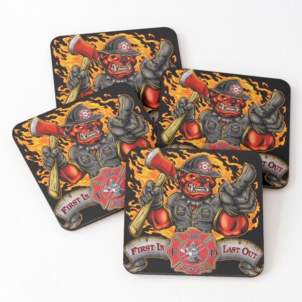 Item preview, Fire Fighter Bad Dog designed and sold by raymo442.