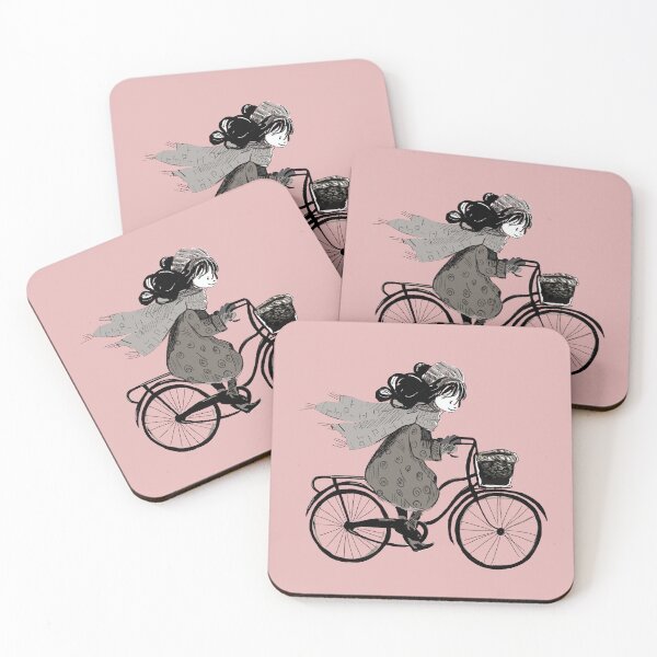 Item preview, Girl on the bike designed and sold by Ximera888Art.