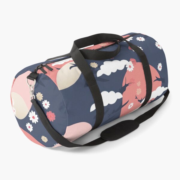Item preview, Serene Moons And Cherry Blossoms Minimalistic Japanese Pattern designed and sold by Wonder Of Light.