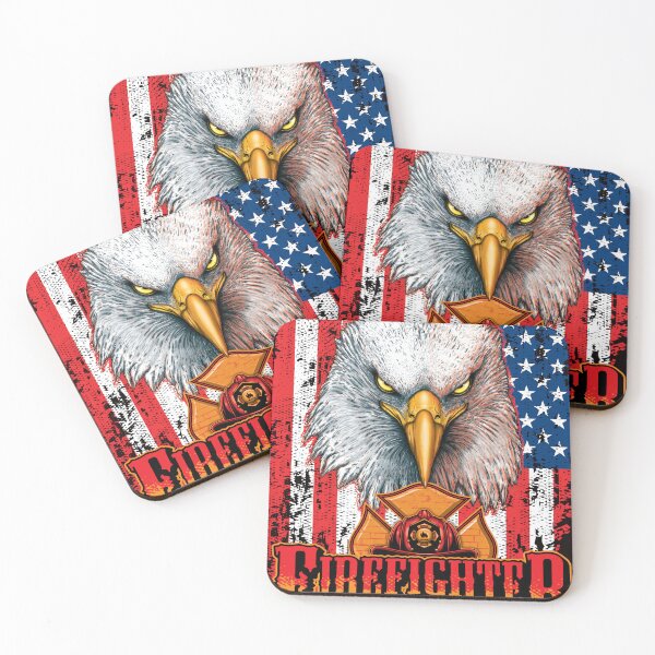 Item preview, American Made Firefighter Eagle 2 designed and sold by raymo442.