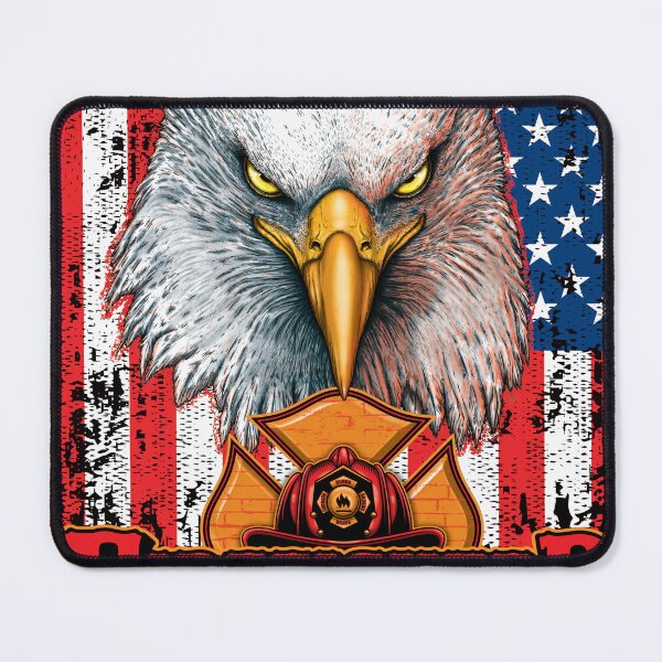 Item preview, American Made Firefighter Eagle 2 designed and sold by raymo442.