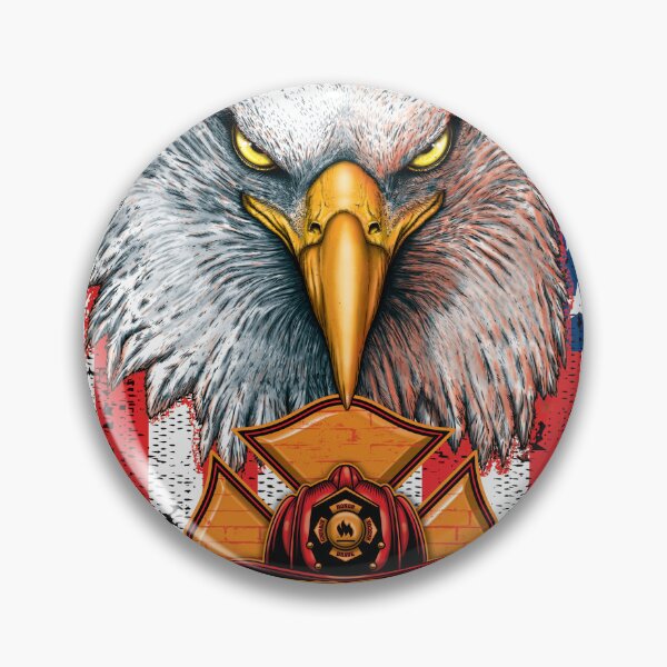 Item preview, American Made Firefighter Eagle 2 designed and sold by raymo442.