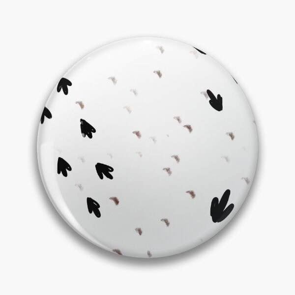 Item preview, Bird tracks abstract simple seamless funny pattern designed and sold by Yana Mustafina | Boho Soulful Designs.