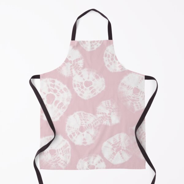 Item preview, Shibori Kumo tie dye soft pink dots over white designed and sold by marufemia.