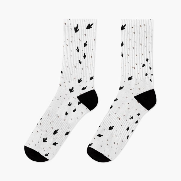Item preview, Bird tracks abstract simple seamless cute pattern designed and sold by Yana Mustafina | Boho Soulful Designs.