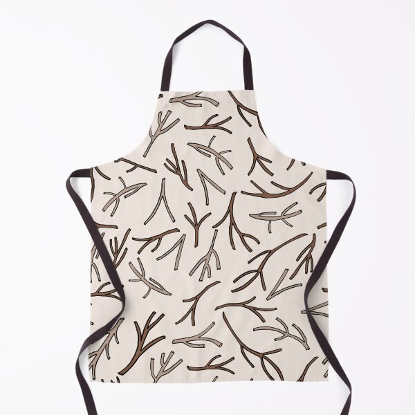 Item preview, Organic Twig Scatter Pattern in Natural Tones designed and sold by maddydoodlesoup.