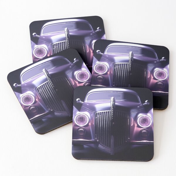 Item preview, Muscle Car Automobile  ( Classic Cars Retro Futuristic Style ) designed and sold by jjcat13.