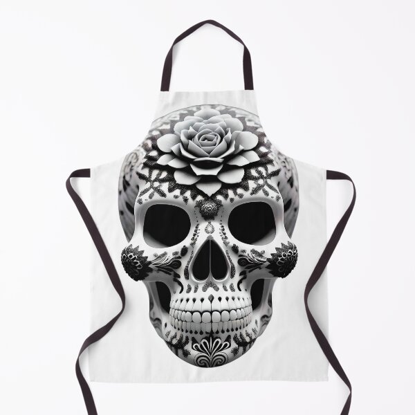 Artikelvorschau, Sugar Skull Silhouette entworfen und verkauft von magdalashore.