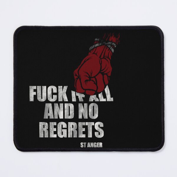 Artikelvorschau, No regrets Madly in anger metal entworfen und verkauft von SoulTrekking.