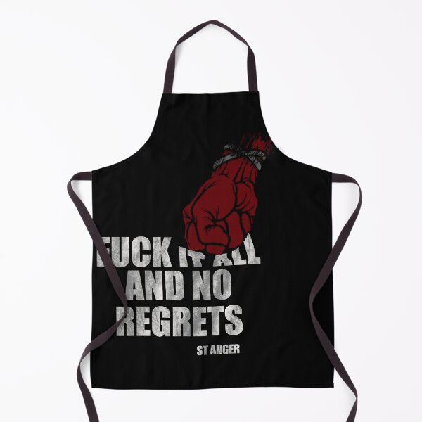 Aperçu de l'œuvre No regrets Madly in anger metal  créée et vendue par SoulTrekking.