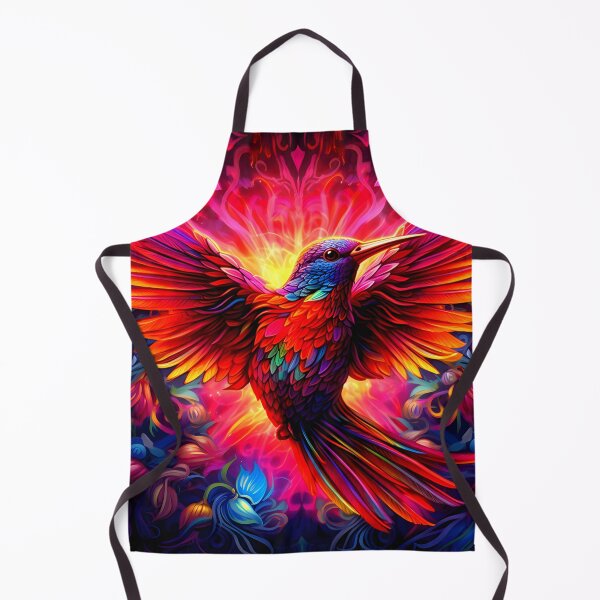 Aperçu de l'œuvre Rainbow Colibri Bird créée et vendue par NRGArtwork.