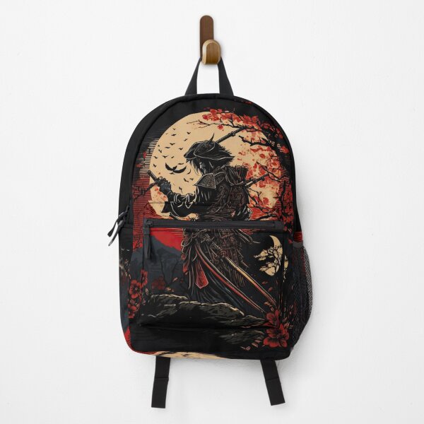 Item preview, Vintage Abstract Japanese Samurai Wall Art | Fantasy Samurai Warrior Akihiko designed and sold by Bored Elon.
