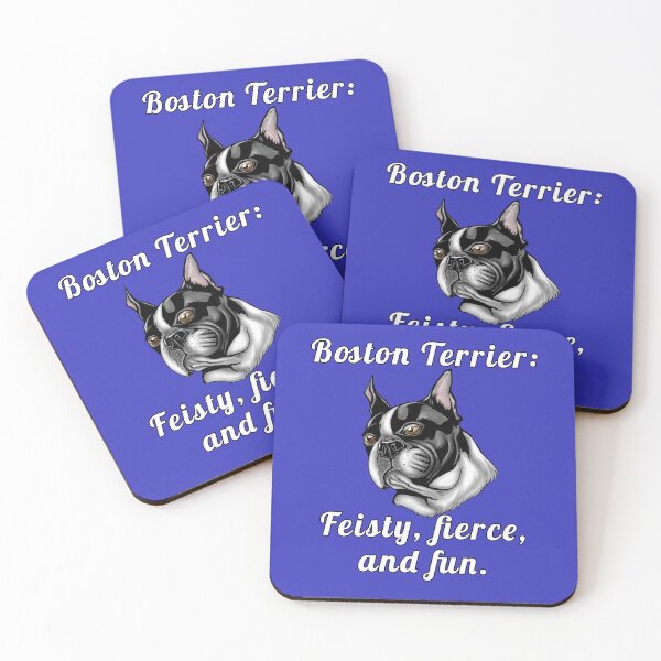Item preview, Boston Terrier Dog Owner Boston Terrier: Feisty, Fierce, And Fun designed and sold by fantasticdesign.