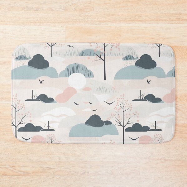 Item preview, Serene Cherry Blossoms Minimalistic Japanese Pattern designed and sold by Wonder Of Light.